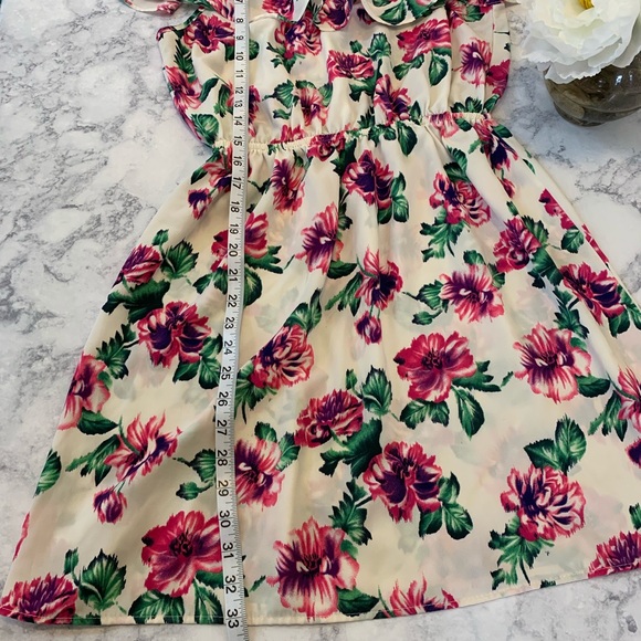 M dress floral print dress or long tank top - Picture 2 of 7